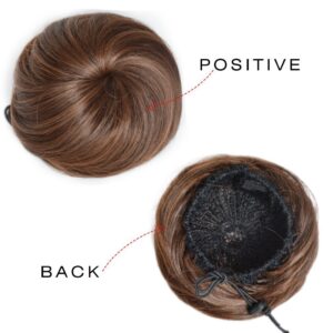 Drawstring bun