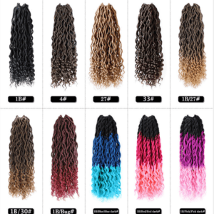Wavy Goddess Faux Locs Braids