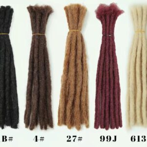 100% human Afro Locs