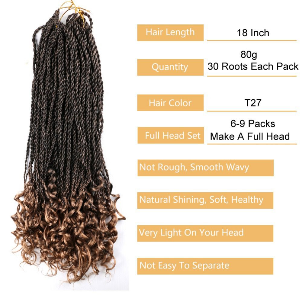Curly ends senegalese twist briaids - Image 2
