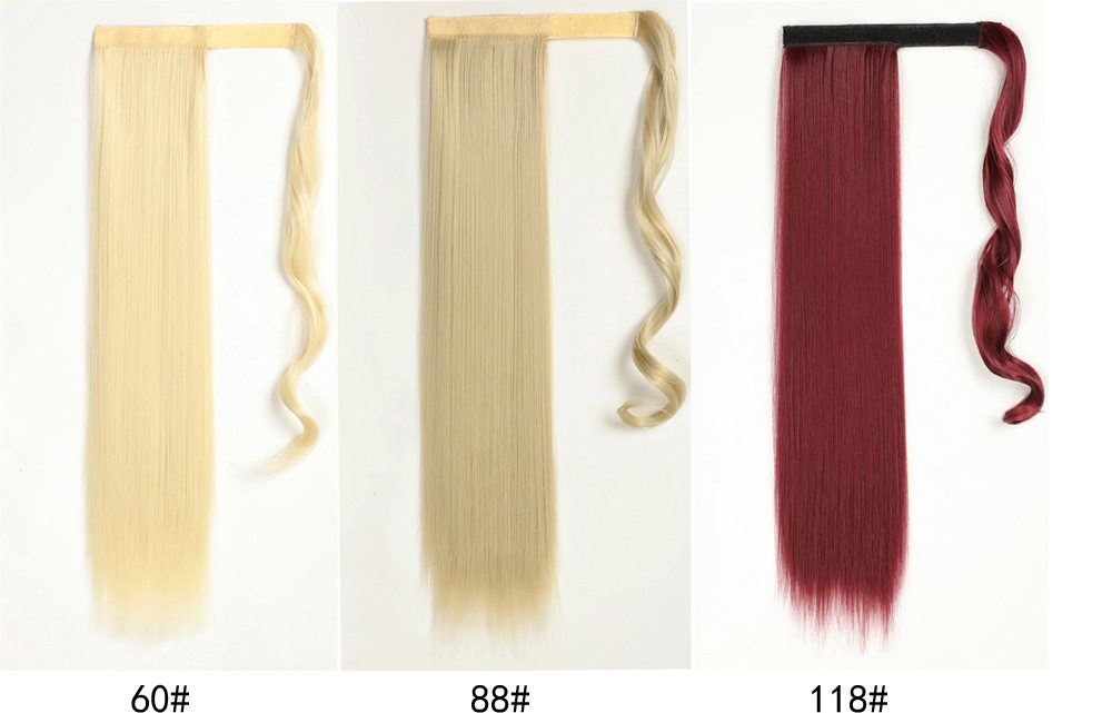 Wrap around straight ponytail - Image 5