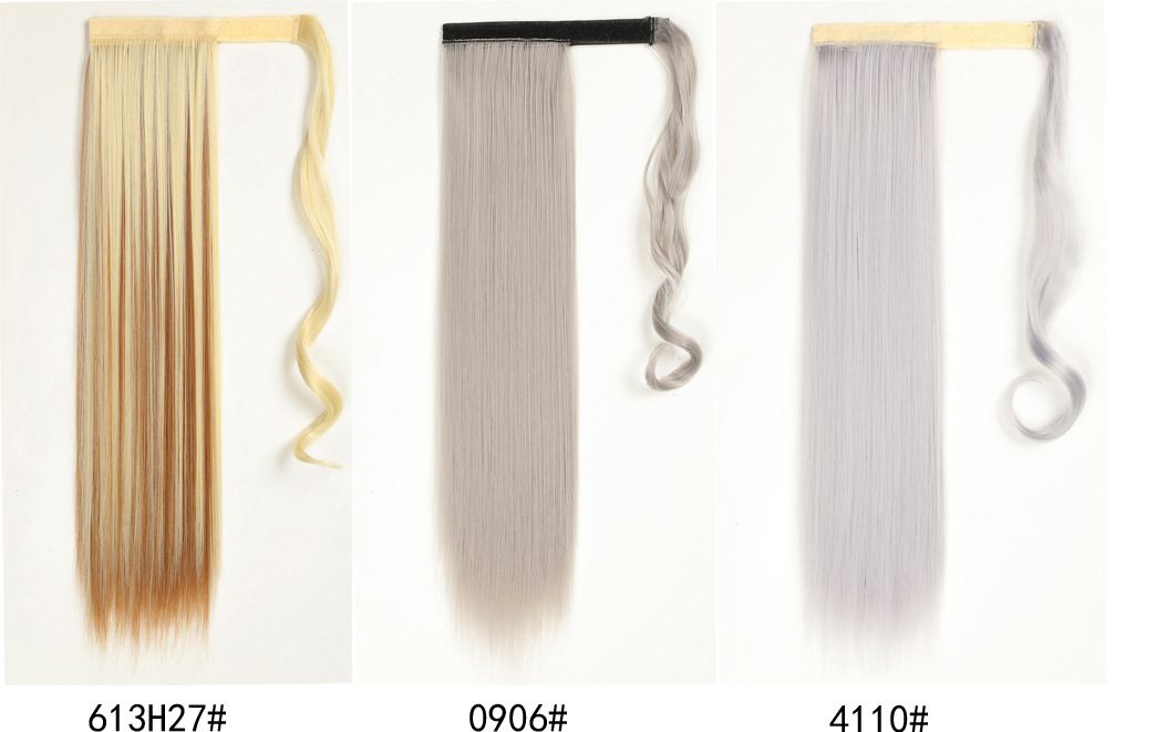 Wrap around straight ponytail - Image 3
