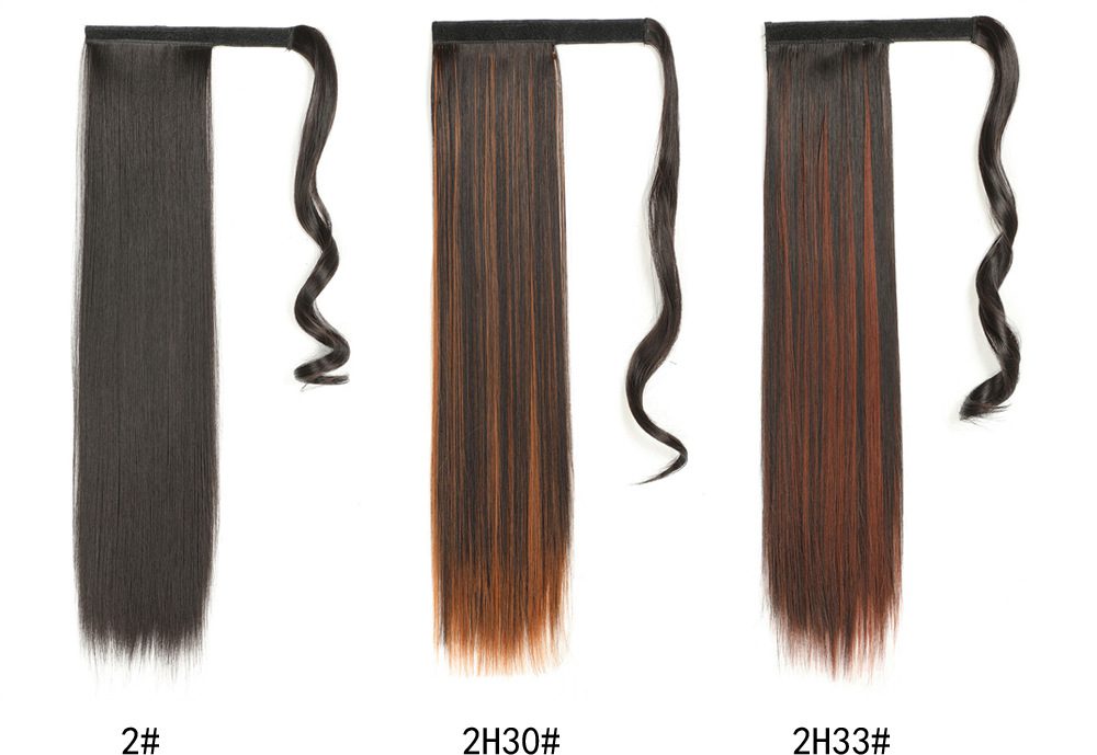 Wrap around straight ponytail - Image 14