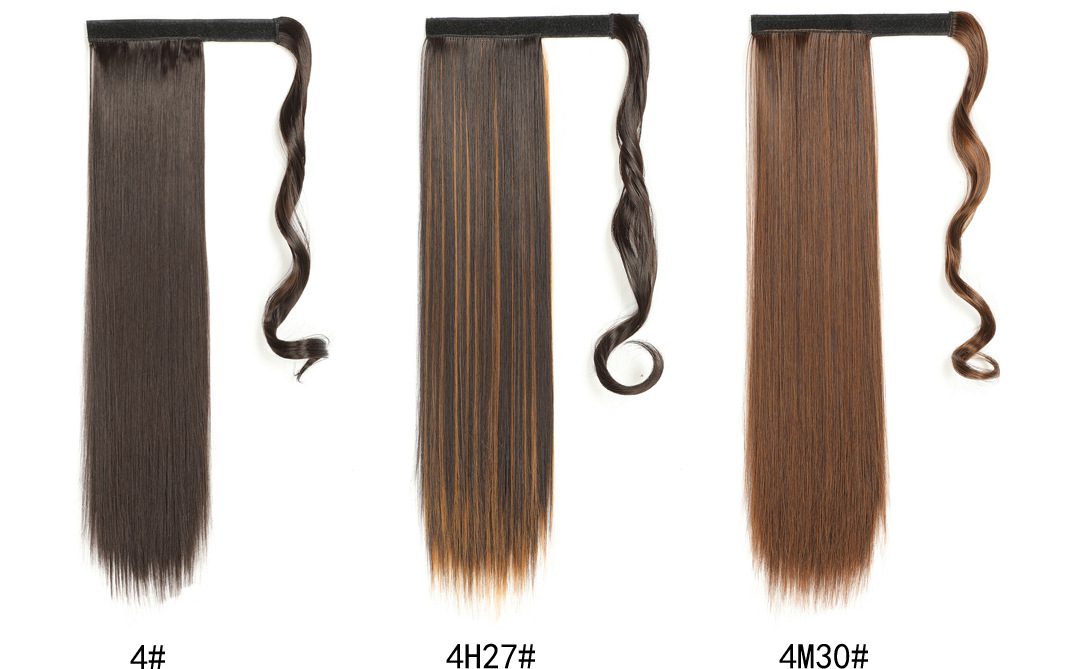 Wrap around straight ponytail - Image 12