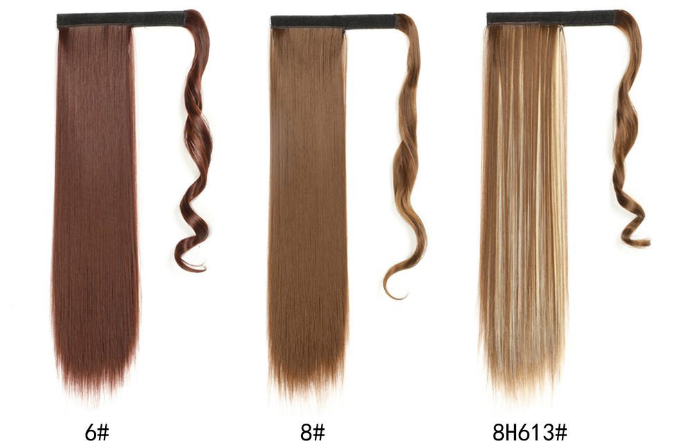 Wrap around straight ponytail - Image 11