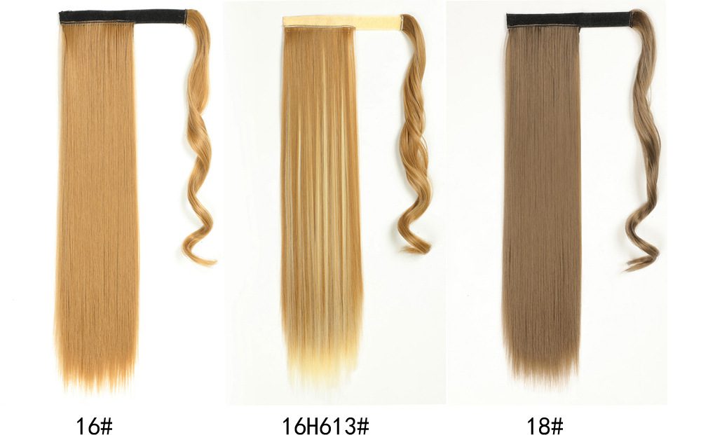 Wrap around straight ponytail - Image 9