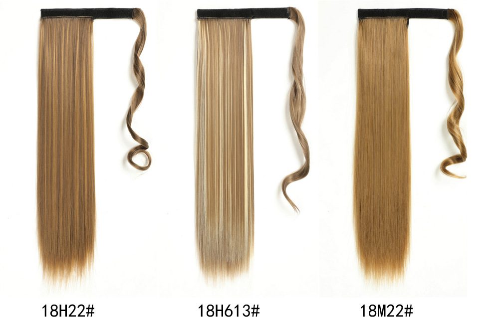 Wrap around straight ponytail - Image 8
