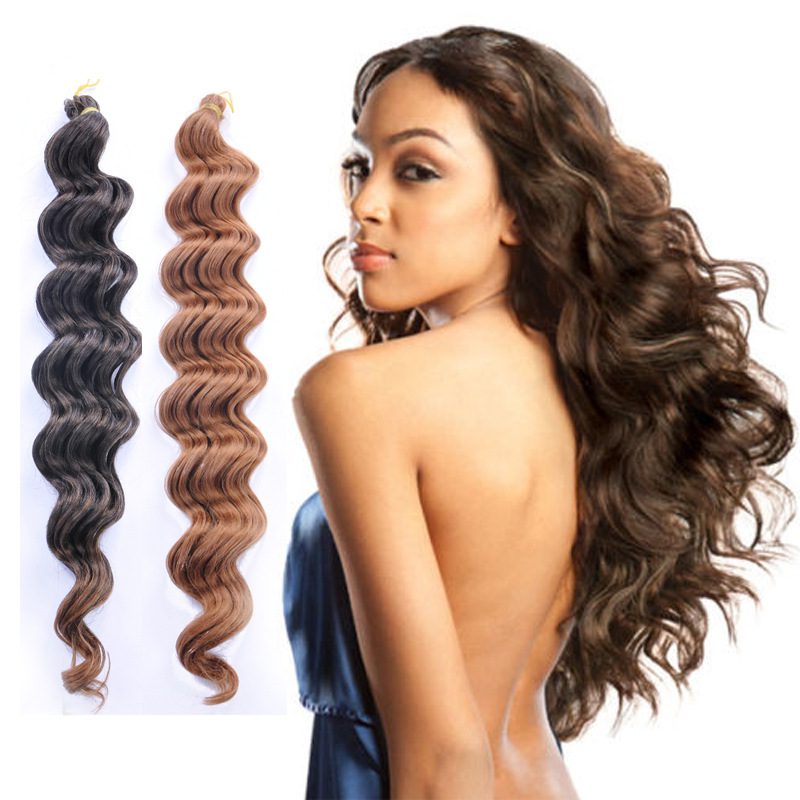 Deep wave crochet braids - Image 2