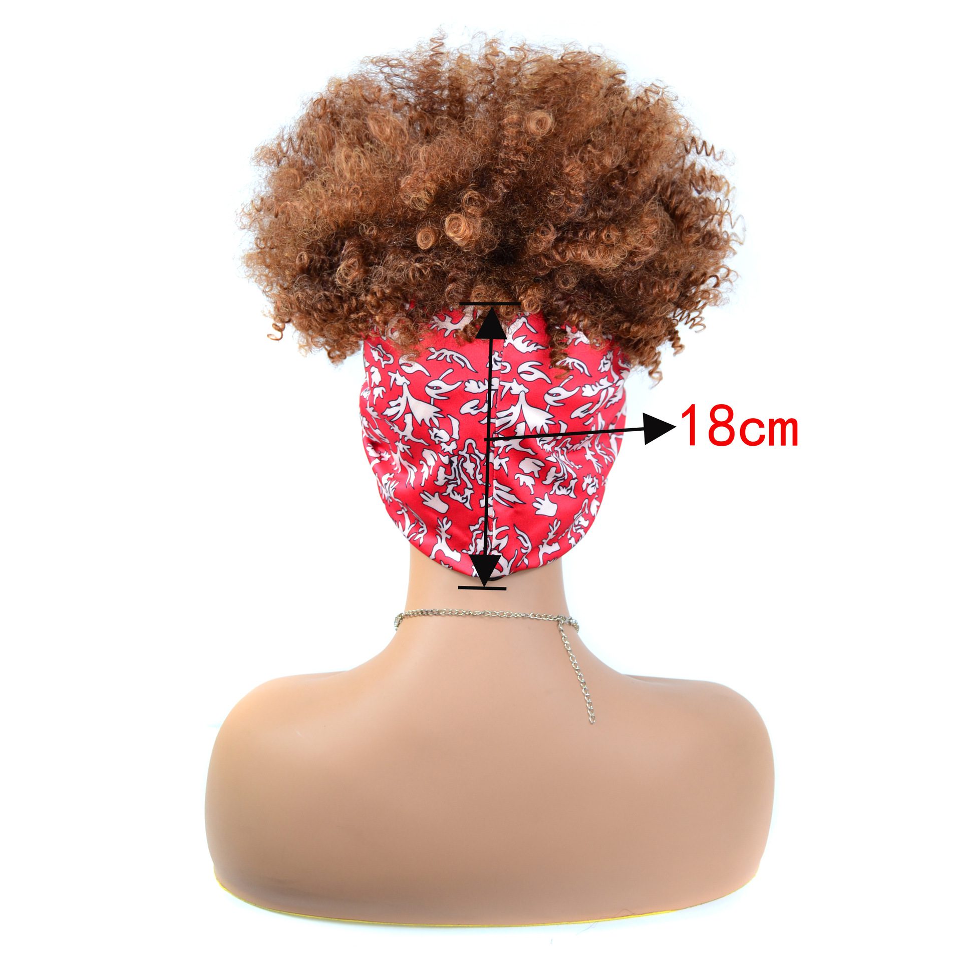 Kinky curly wig with headband - Image 7