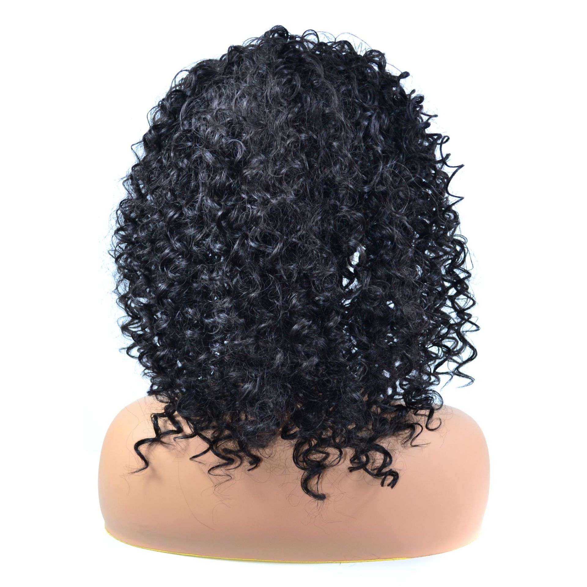 Kinky curly wig with headband - Image 4
