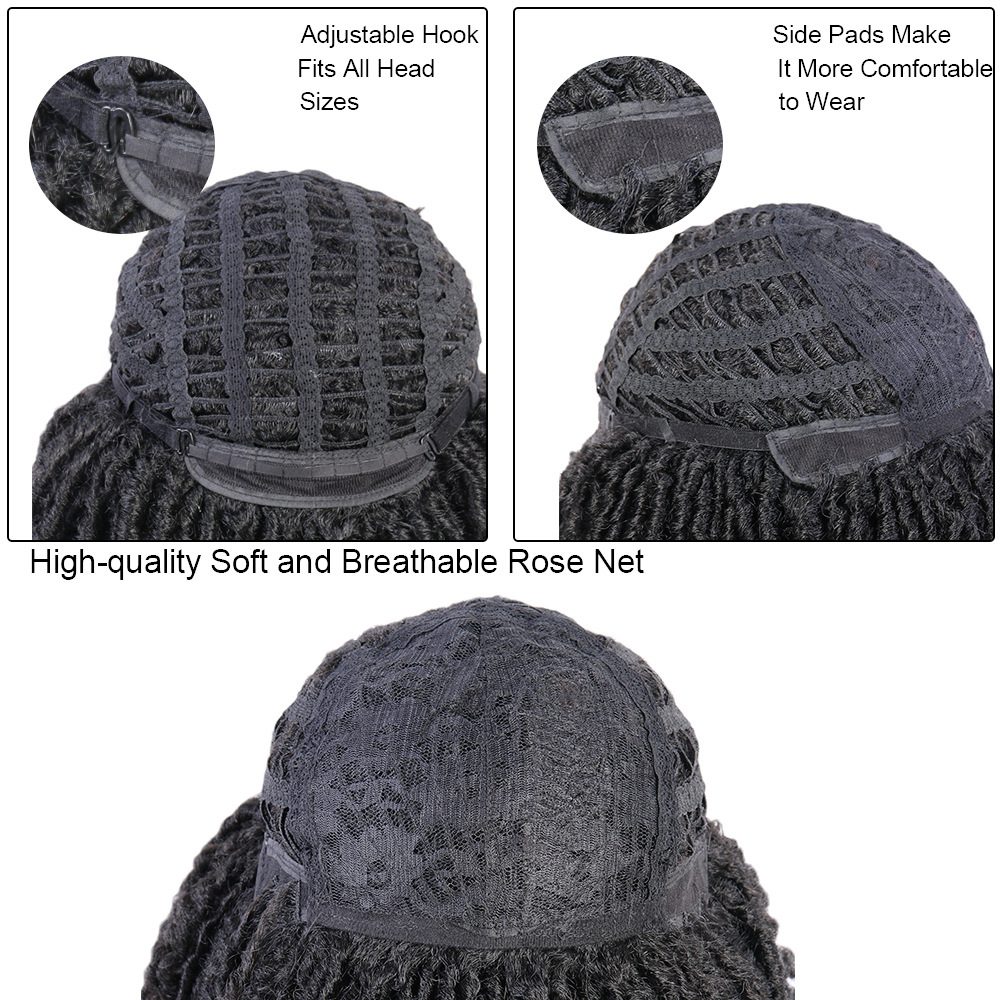 Dreadlocs braiding wig - Image 3