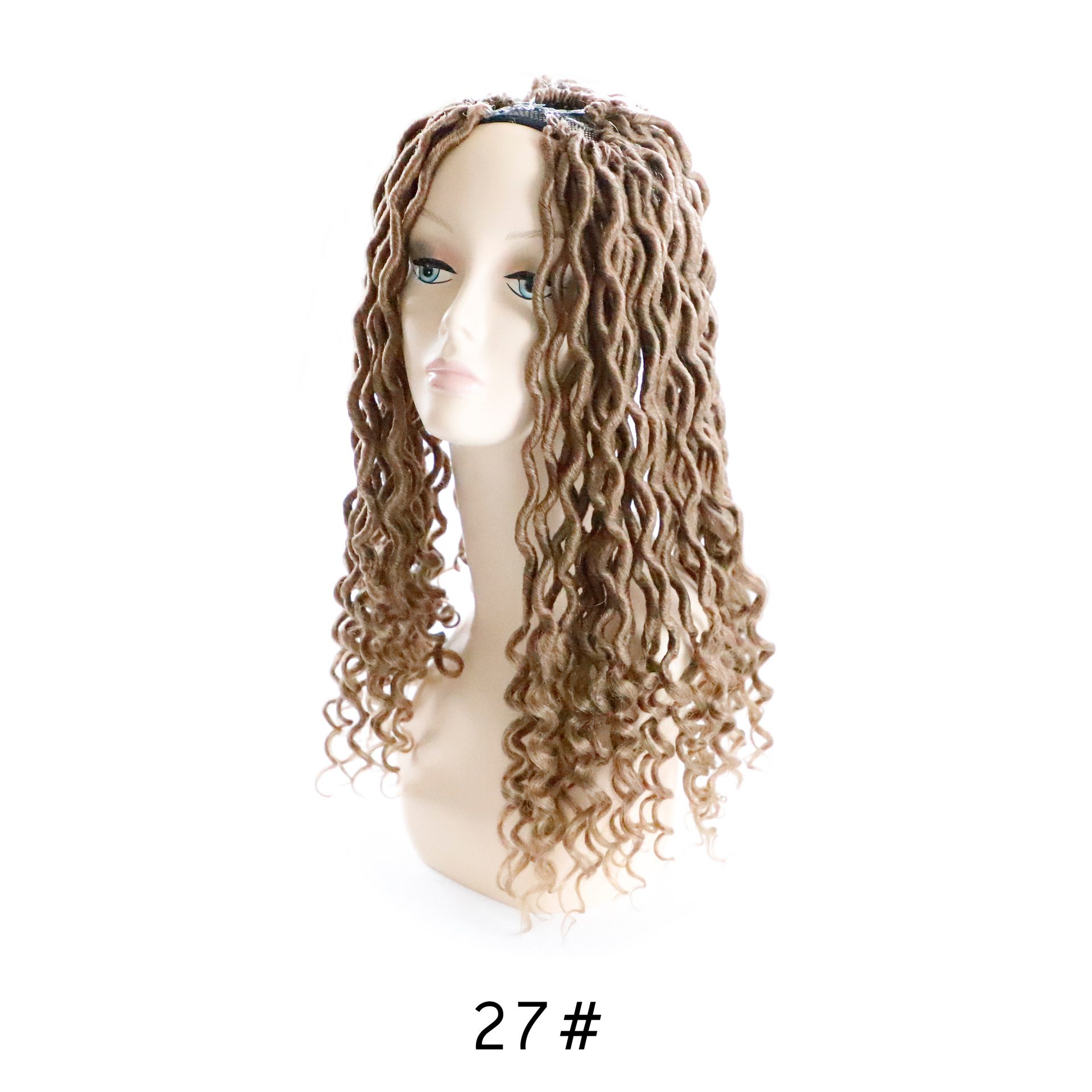 Wavy goddess faux locs braids - Image 6