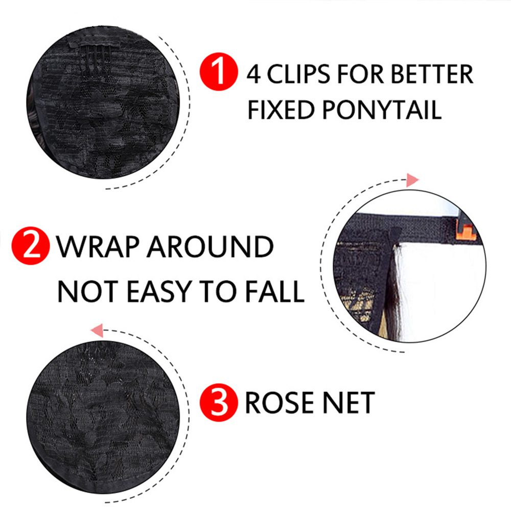 Wrap around kinky straight corn wave clip in - Image 8