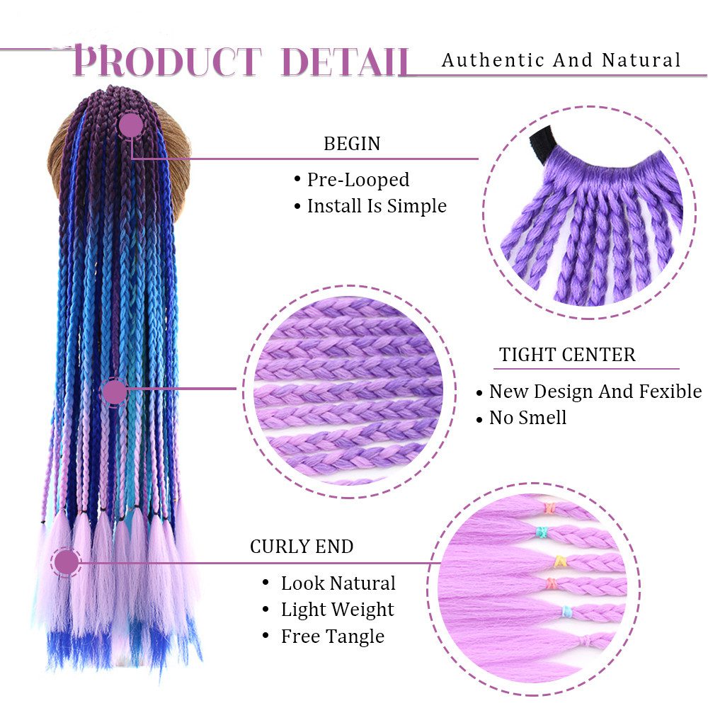 Box braiding ponytail - Image 7