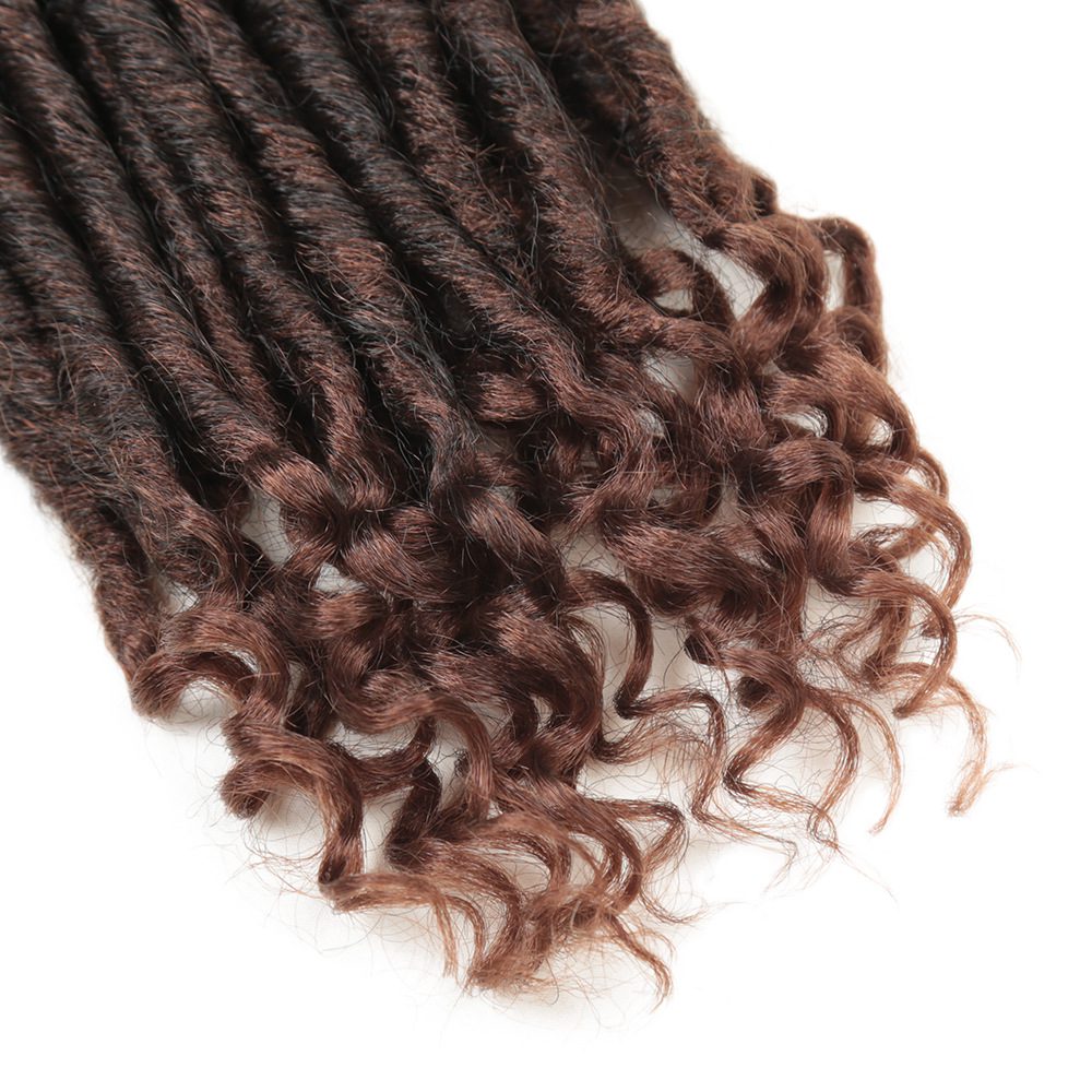 Straight goddess faux locs braids - Image 6