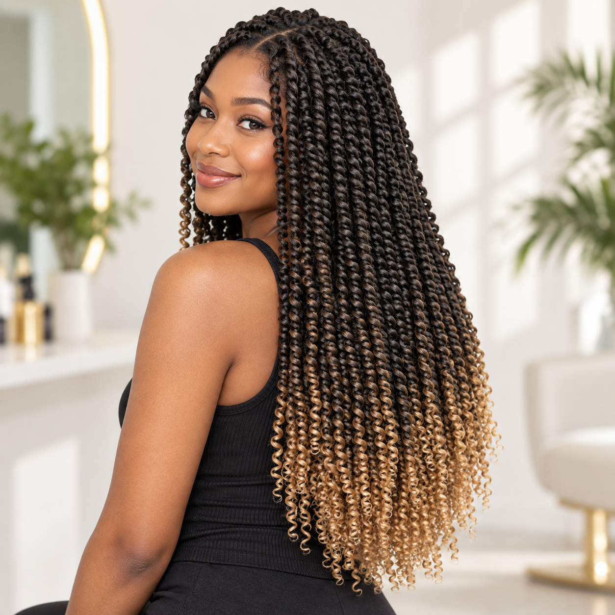 Pre-twisted passion braids