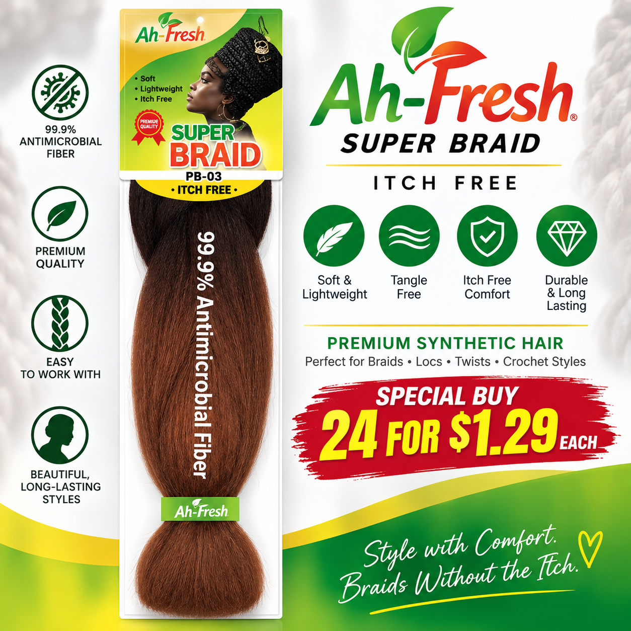 Ah-Fresh Super Braids