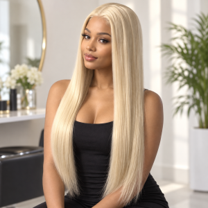 Synthetic kinky curly wig machine made
